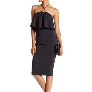 NWT!  Trina Turk Black"SOOZY" Cocktail Dress Sz 12